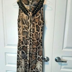 Julienmcdonalds / Long animal print Maxi dress